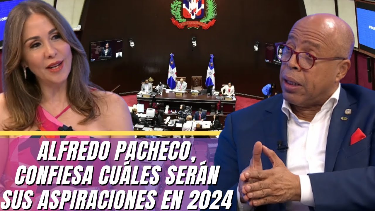 Alfredo Pacheco Confiesa A Mariasela Cuáles Serán Sus Aspiraciones Y Explica Las Razones