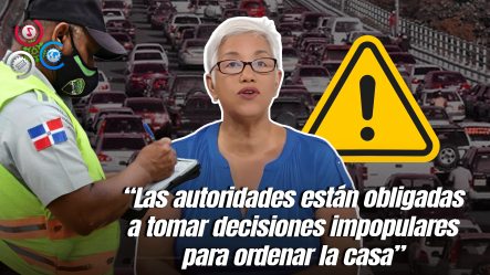 Altagracia Salazar: “RD Vive Entre Semáforos De Adorno Y Policías Decorativos”