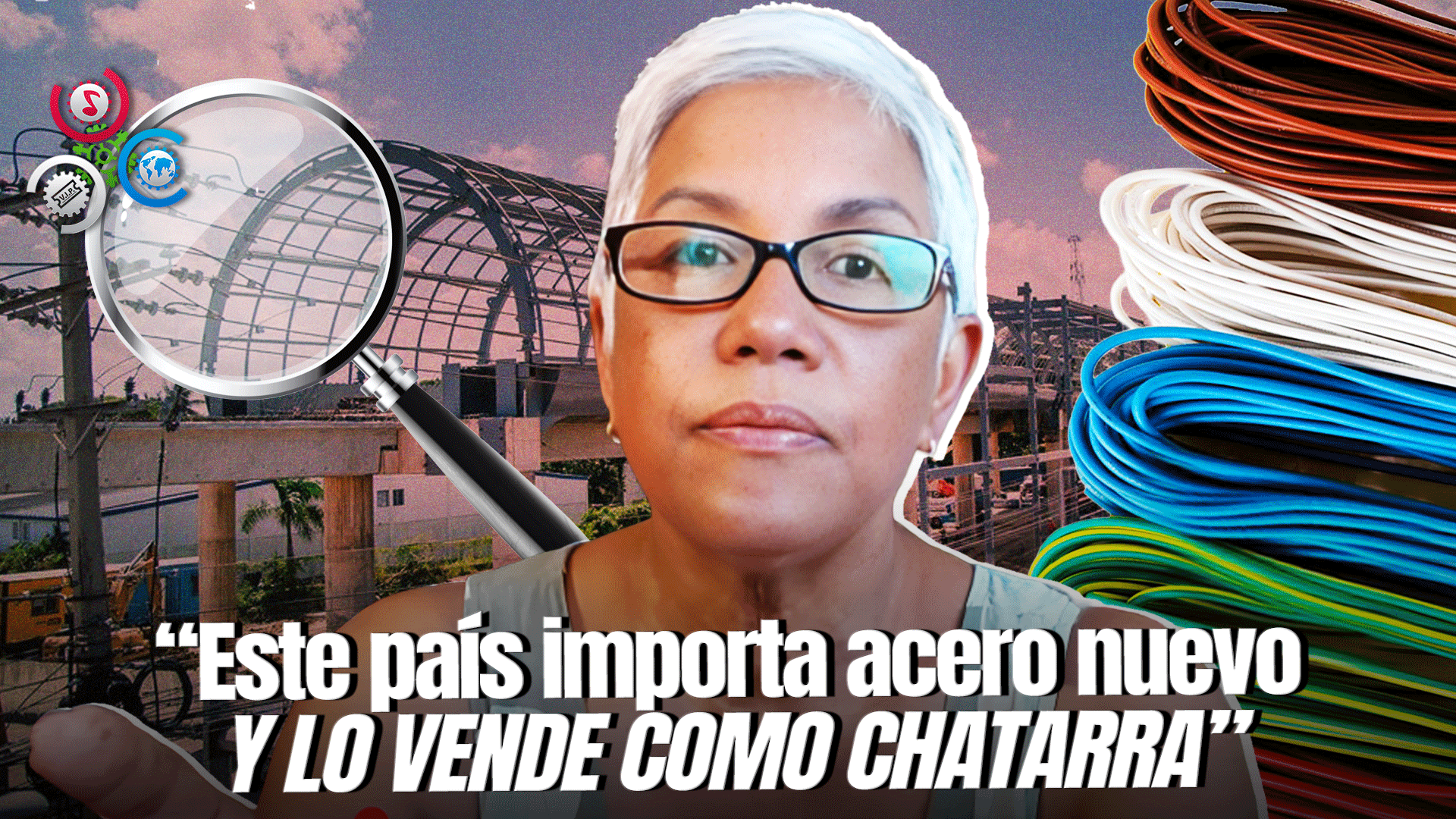 Altagracia Salazar: ‘Que Bueno Que Se Robaron Los Cables Del Metro’