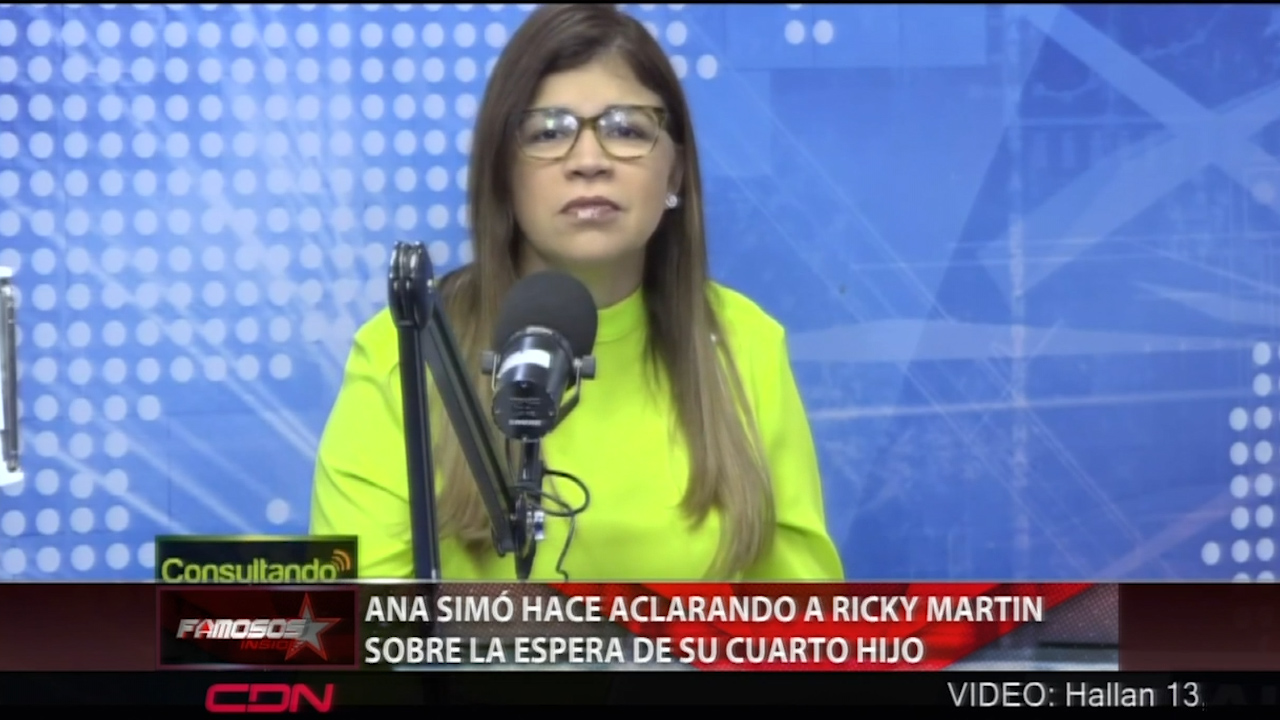 Ana Simó Aclara A Ricky Martin Sobre La Espera De Su Cuarto Hijo