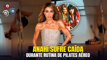 Anahí, Exintegrante De RBD, Sufre Caída Durante Rutina De Ejercicios