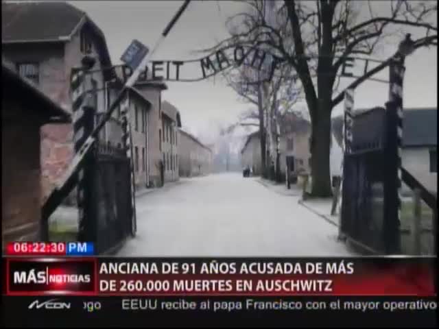 Anciana De 91 Años Acusada De Más De 260,000 Muertes En Auschwitz #Video