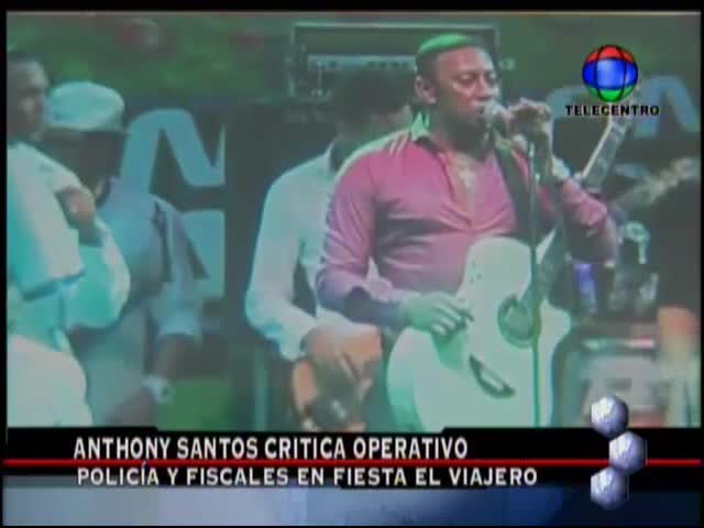 Anthony Santos Dice Que Las Autoridades Quieren Perjudicarlo Tirándosele A Sus Fiestas #Video