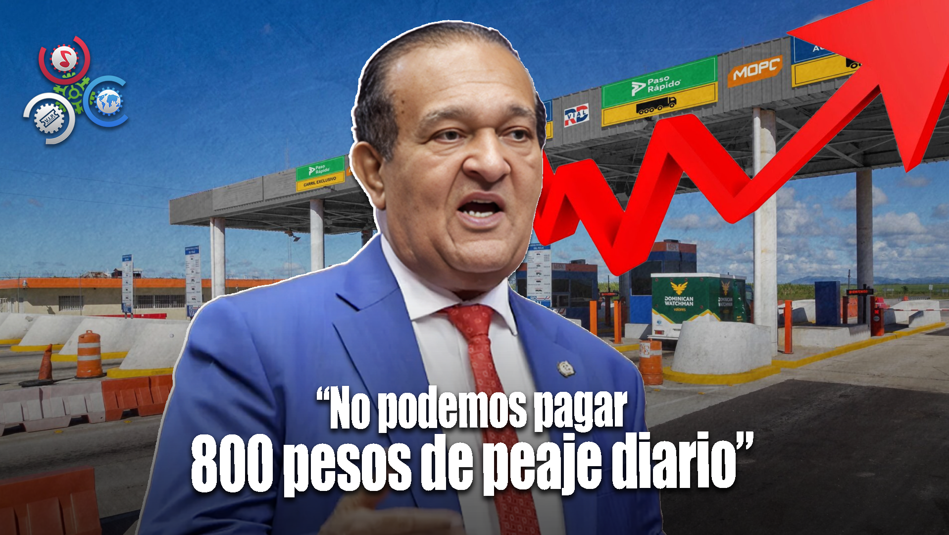 Antonio Marte Aclara Que No Hubo Huelga, Sino Un Paro Parcial Por Reclamos Del Sector Transporte Por Peaje