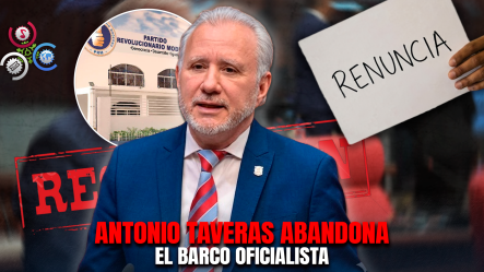 Antonio Taveras Abandona El PRM Y Crecen Rumores De Acercamiento Con Fuerza Del Pueblo