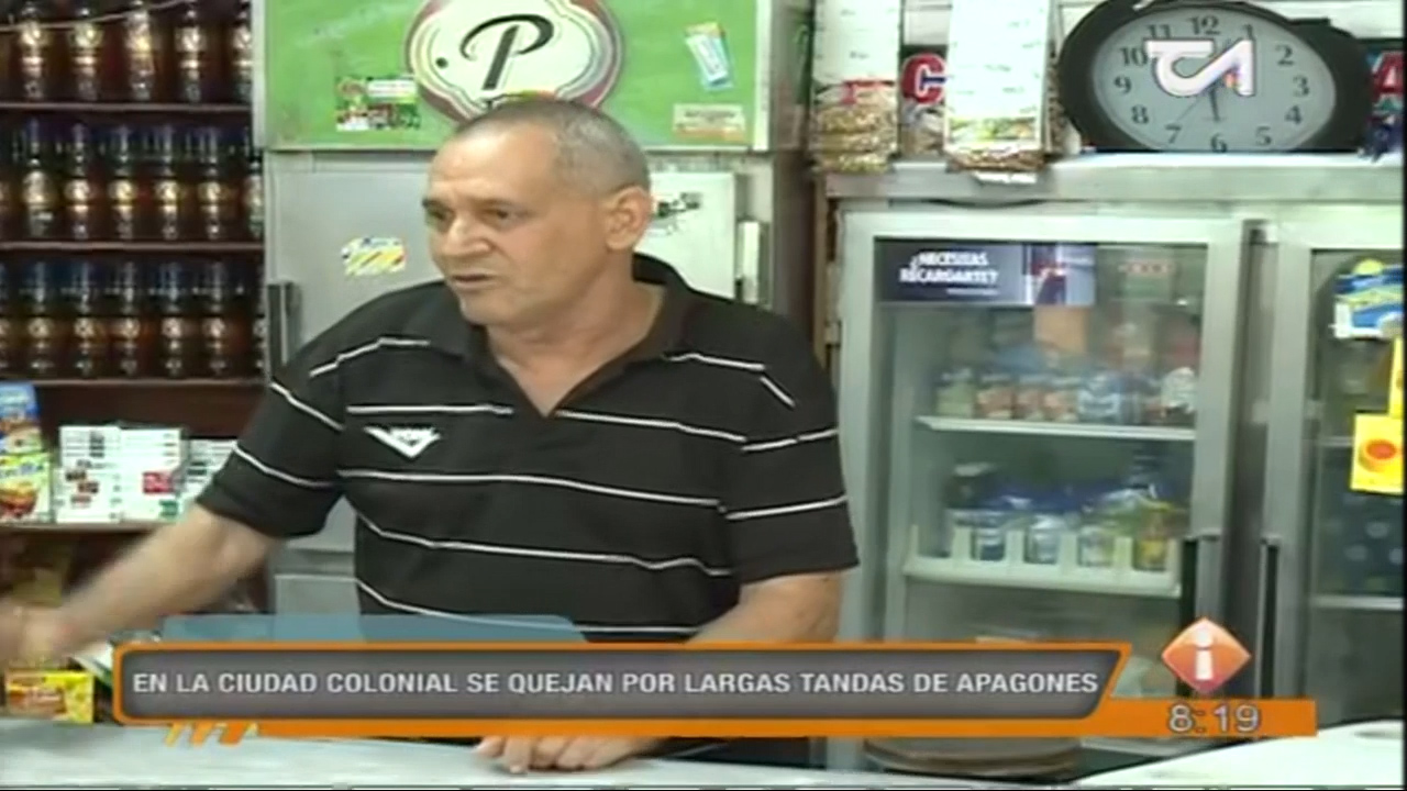 Residentes De La Ciudad Colonial Se Quejan Por Largas Tandas De Apagones  