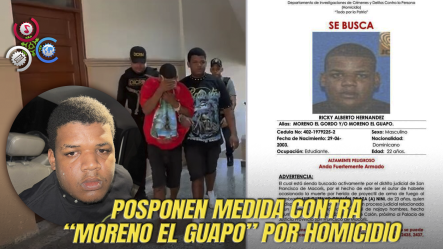 Aplazan Medida De Coerción Contra “Moreno El Guapo” Acusado De Asesinato Frente Al Palacio De Justicia