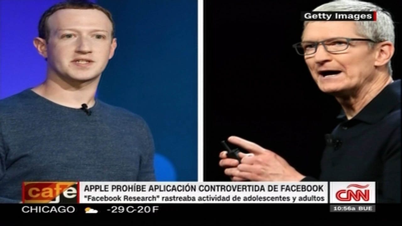 Apple Prohíbe Aplicación Controvertida De Facebook
