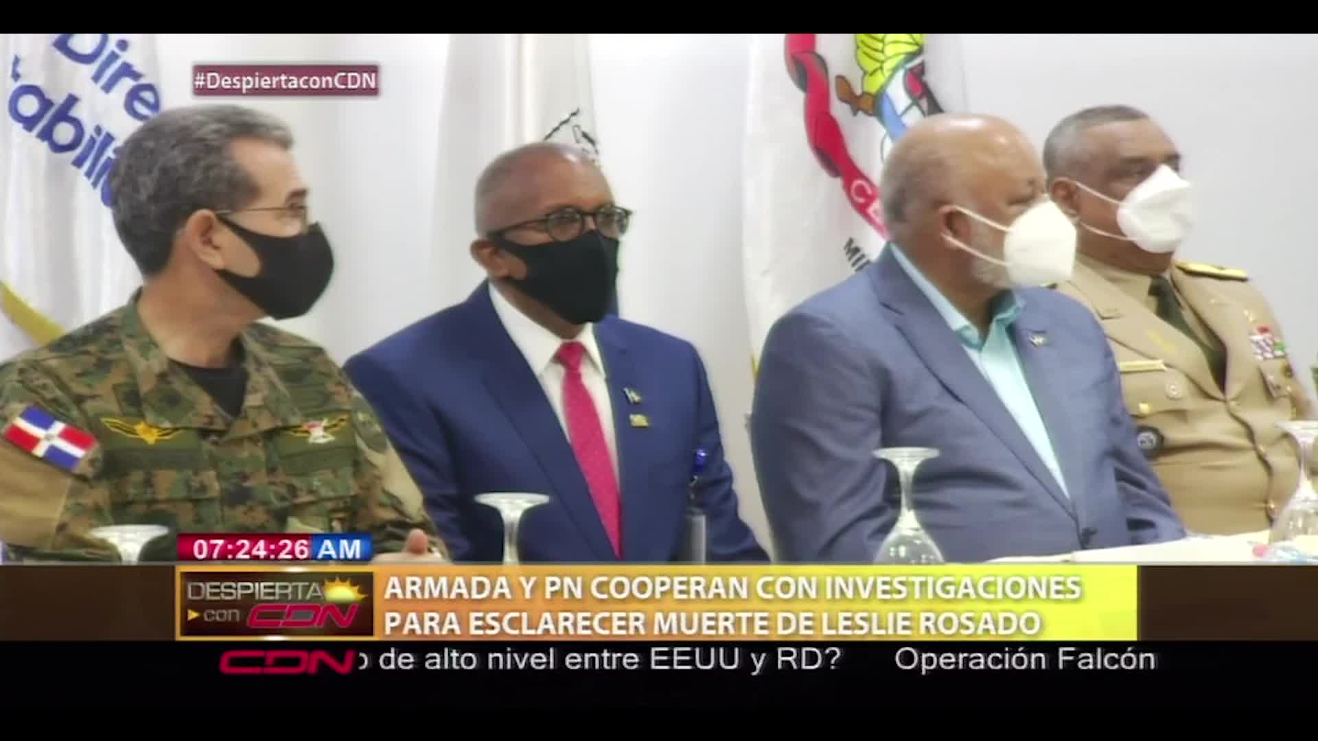 Armada Y Policía Nacional Cooperan Para Aclarar Caso Leslie Rosado