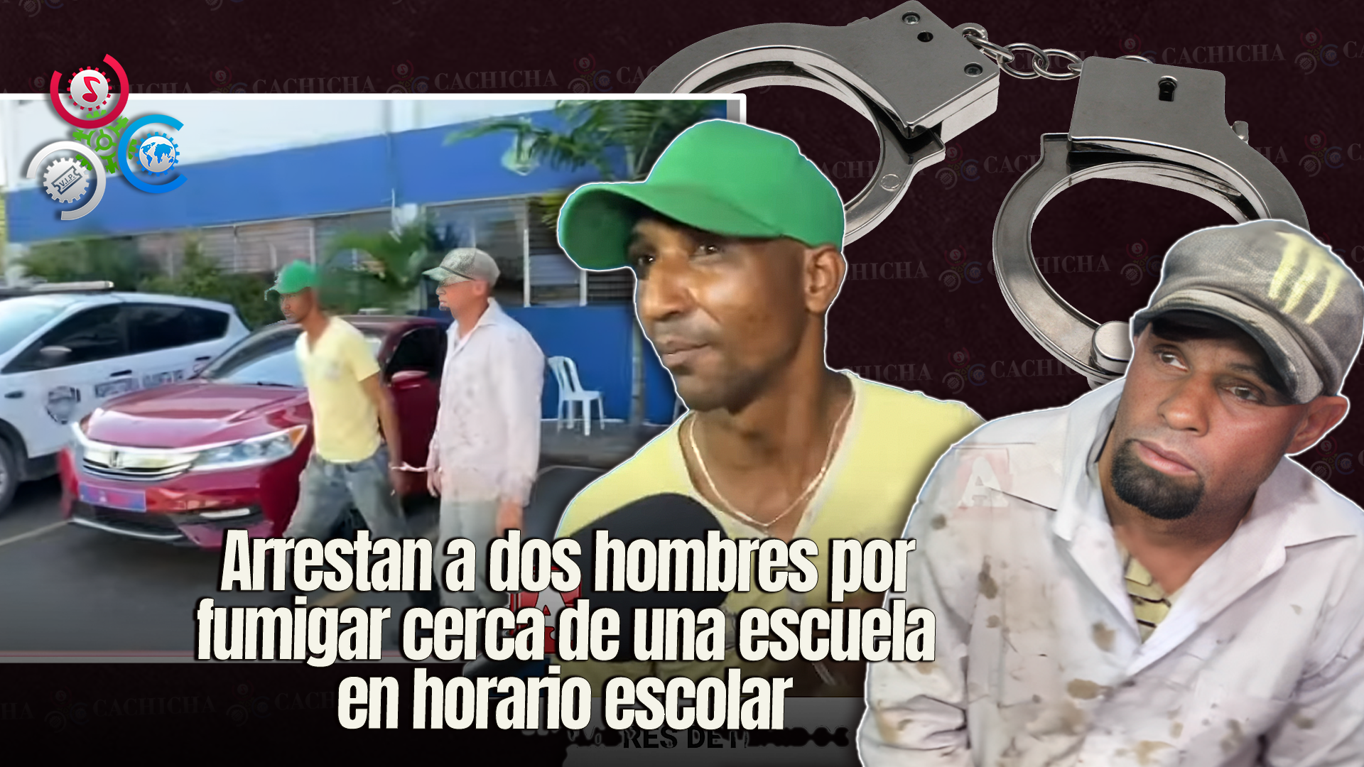 Dos Hombres Detenidos Por Fumigar Cerca De Escuela En Cenoví