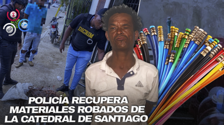 Arrestan A Hombre Acusado De Robar Cables Y Tuberías De Cobre En La Catedral Santiago