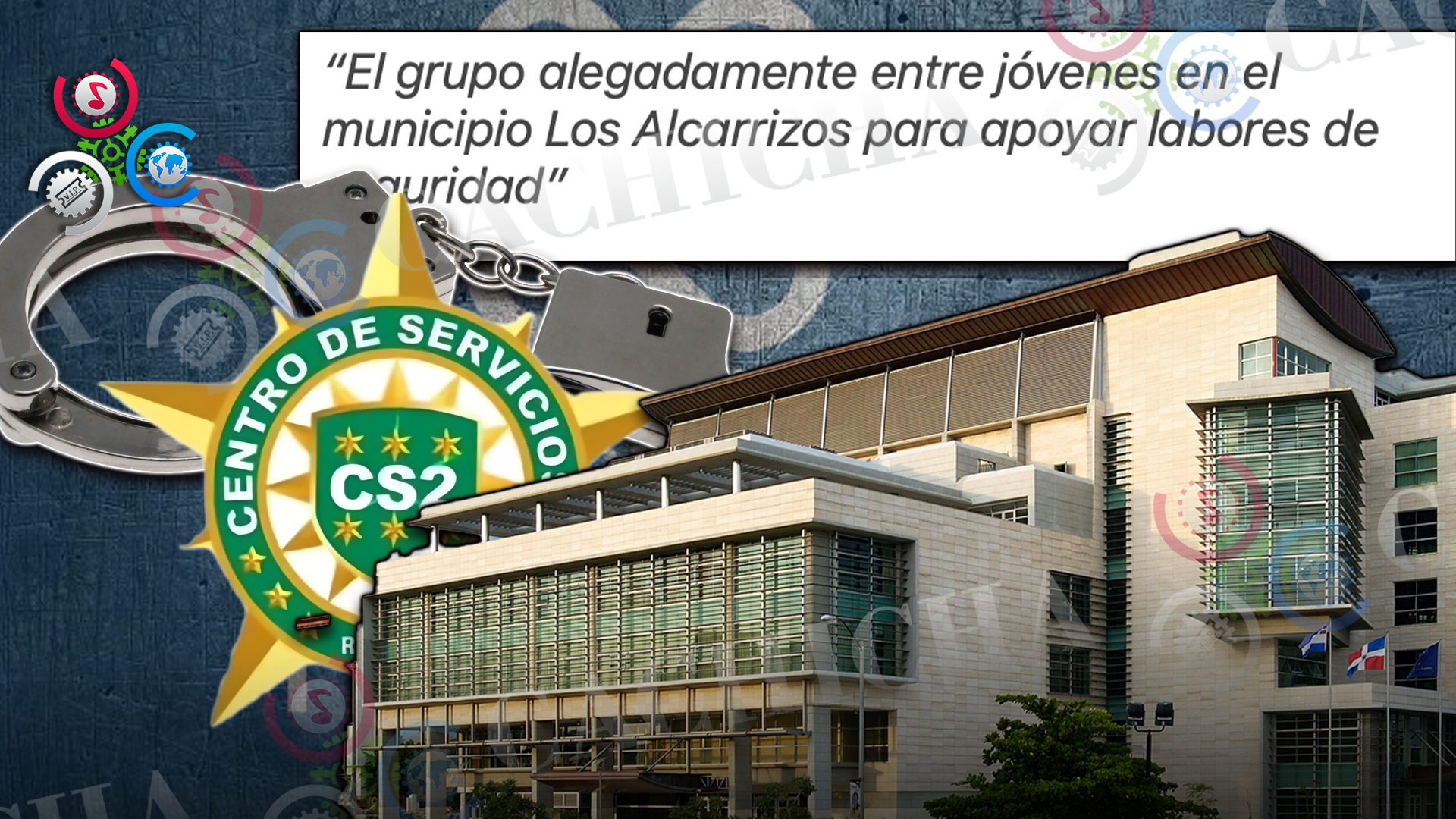 Arrestan A Ocho Hombres Por Vínculos Con Grupo Paramilitar En Los Alcarrizos