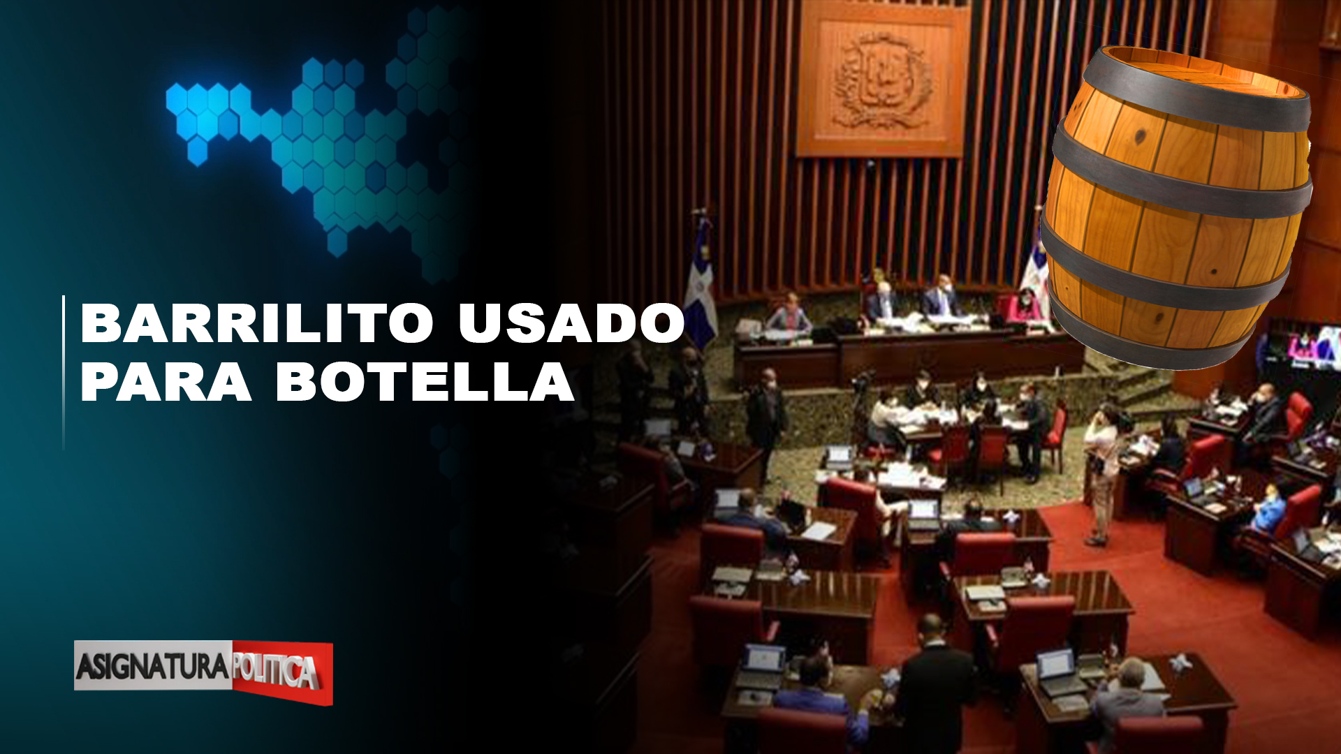 Barrilito Usado Para Botella | Asignatura Política