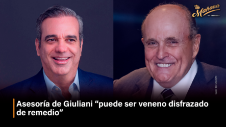 Asesoría De Giuliani “puede Ser Veneno Disfrazado De Remedio” – Tu Mañana By Cachicha