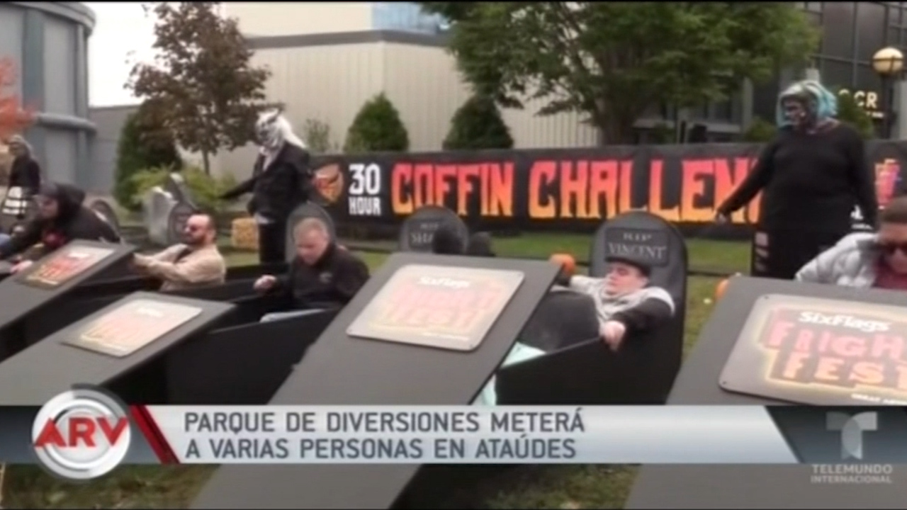 Parque De Diversiones Meterá A Varias Personas En Ataúdes