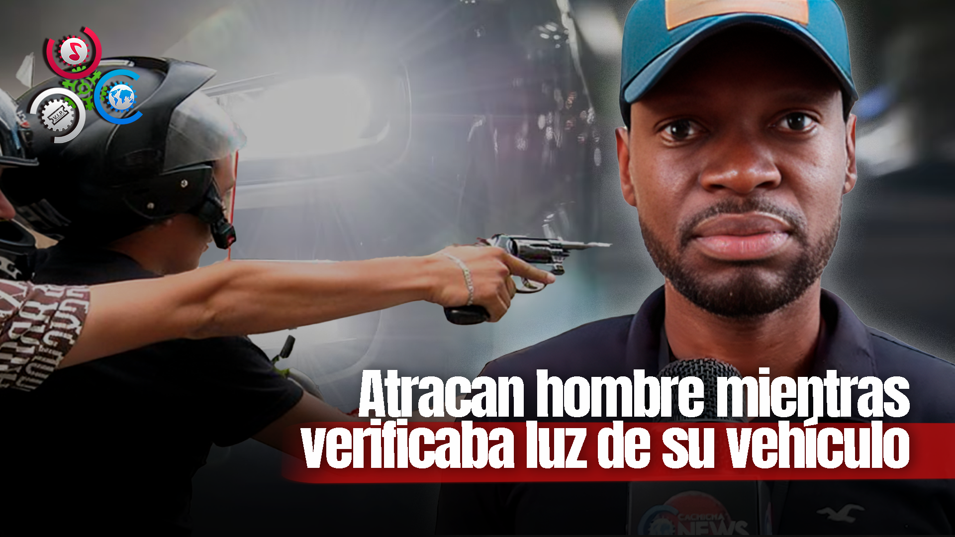 Antisociales Despojan De Sus Pertenencias A Hombre Tras Bajar De Su Vehículo En Santiago