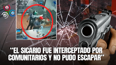 Atrapan A Sicario Que Propinó Múltiples Disparos A Un Hombre En Las Caobas, SDO