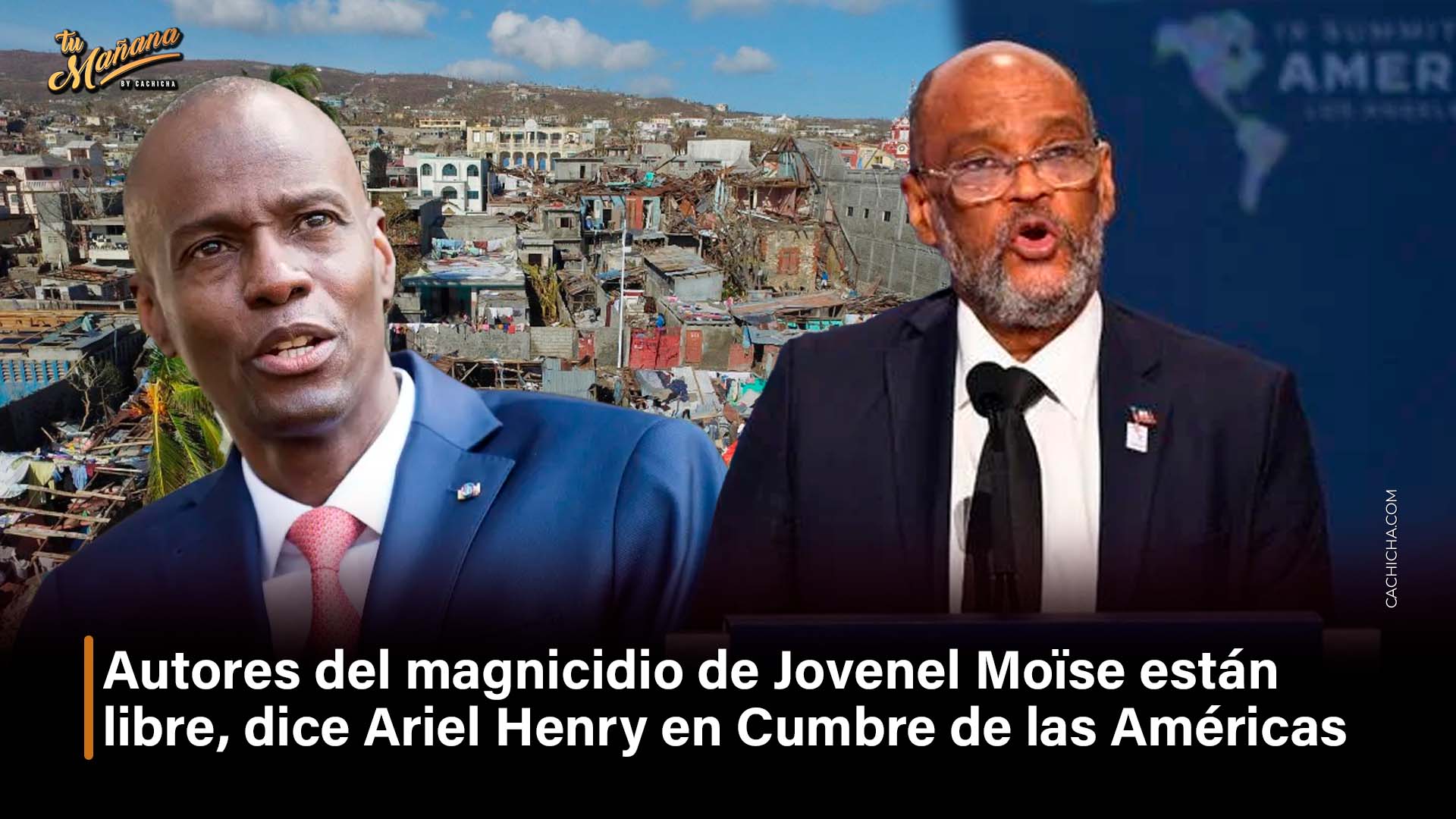 Autores Del Magnicidio De Jovenel Moïse Están Libres, Dice Ariel Henry En Cumbre Las Américas
