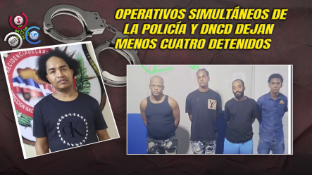 Operativo Policial: Varios Apresados En Villa Altagracia Por Narcotráfico, Homicidios Y Estafas Con Tarjetas
