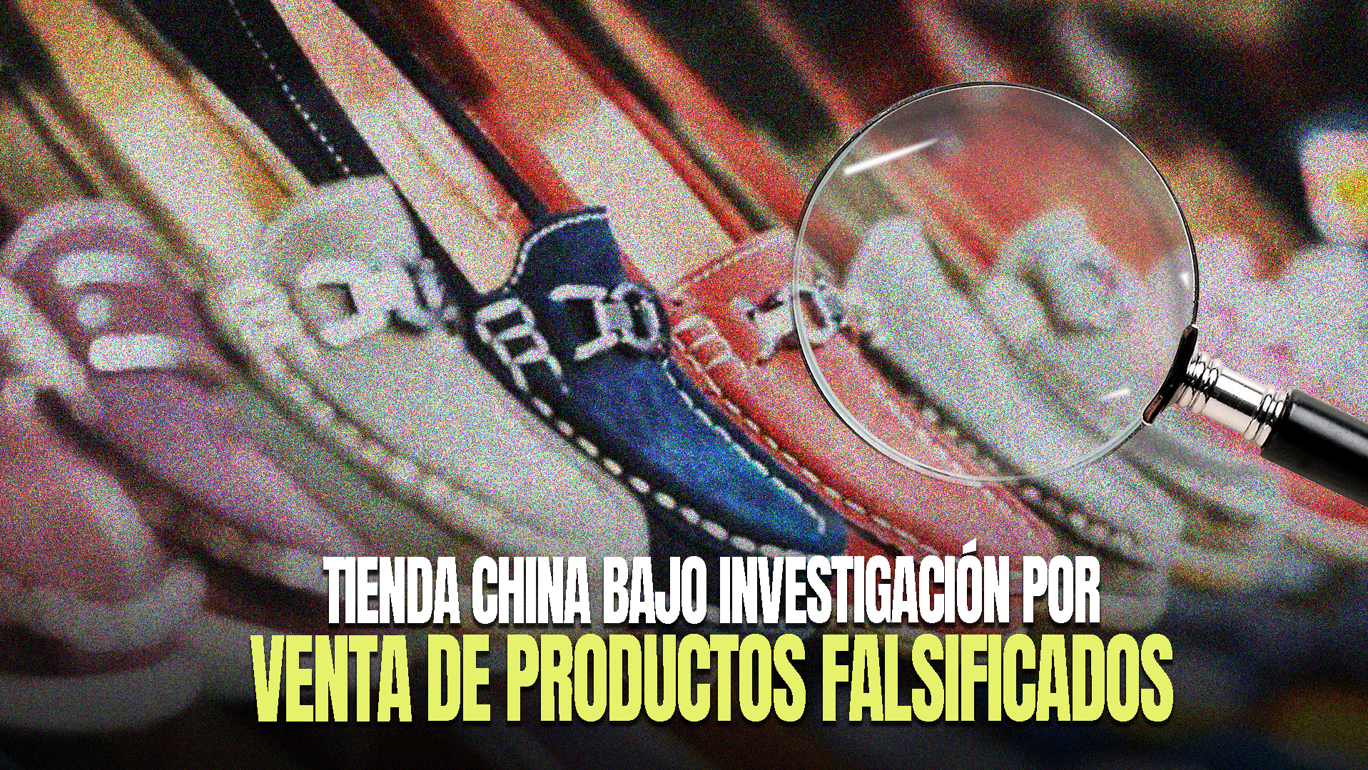 Autoridades Incautan Más De 1,500 Calzados Falsificados En Comercio Chino De La Vega