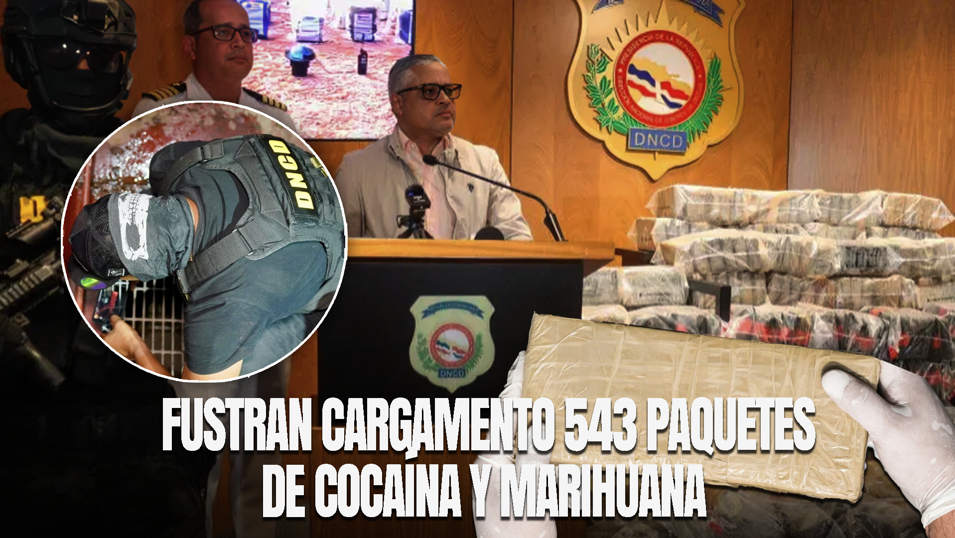 Autoridades Incautan Más De 573 Paquetes De Drogas En Operativos Simultáneos En Pedernales Y Caucedo