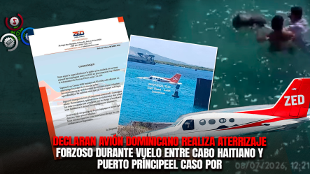 Avioneta Con Matrícula Dominicana Realiza Aterrizaje Forzoso En Haití; Ocupantes Resultan Ilesos