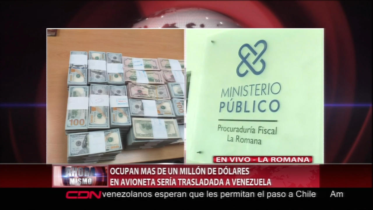 Autoridades Ocupan Avioneta Con Más De Un Millón De Dólares Que Sería Trasladada A Venezuela