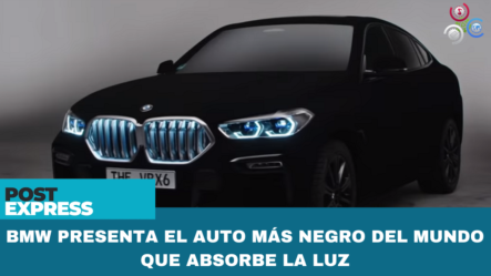 BMW Presenta El Auto Más Negro Del Mundo Que Absorbe La Luz