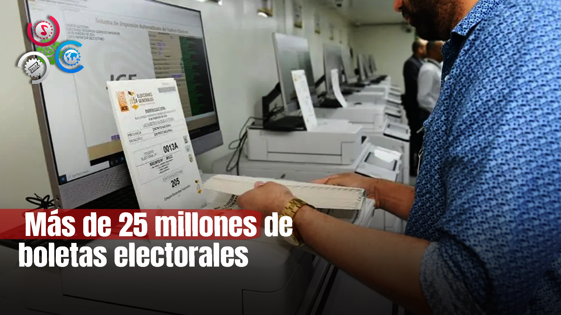 JCE Iniciará Esta Tarde Impresión De Padrón Electoral
