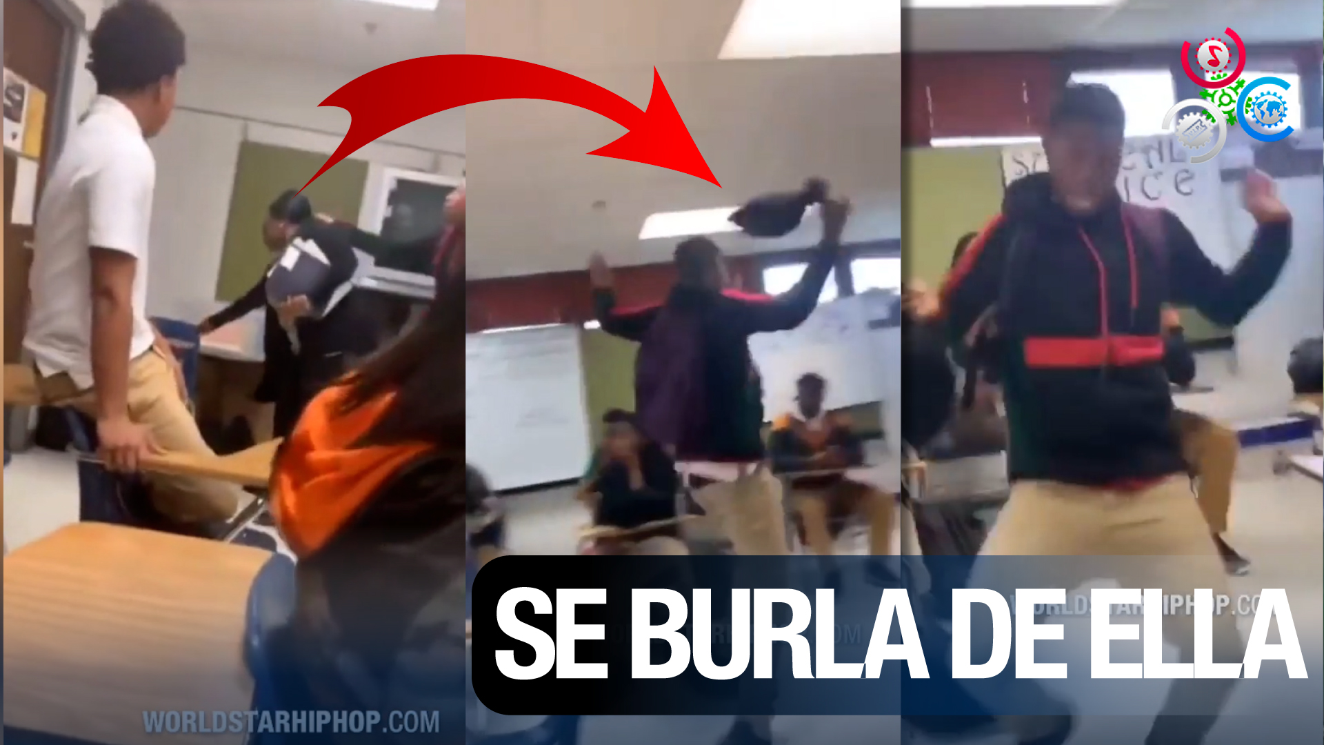 ¡Estudiante Le Roba La Peluca A Profesora Y Se Burla De Ella Frente A La Clase!