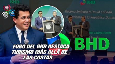 Banco BHD Reconoce A David Collado En Fitur 2026 Por Su Impulso Al Desarrollo Sostenible Del Turismo
