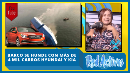 Barco Se Hunde Con Más De 4 Mil Carros Hyundai Y Kia