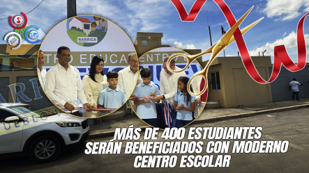 Barrick Pueblo Viejo Inaugura Centro Educativo Nuevos Horizontes En Cotuí