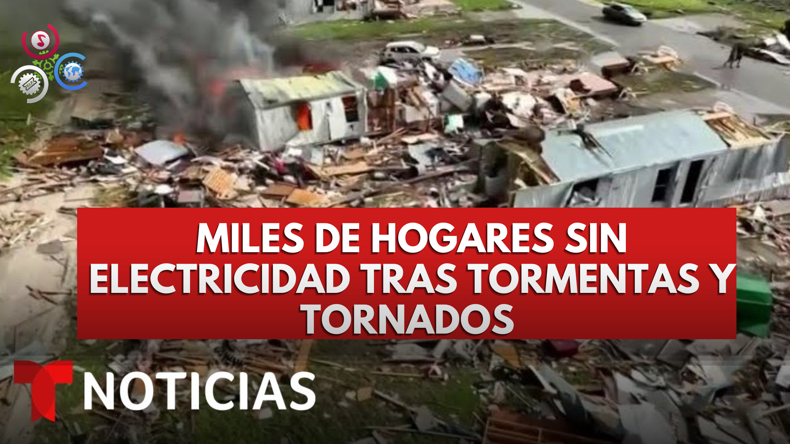 Miles De Hogares Sin Electricidad Tras Tormentas Y Tornados | Noticias Telemundo