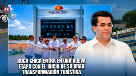 David Collado Da Primer Picazo Para Transformar El Malecón De Andrés En Boca Chica