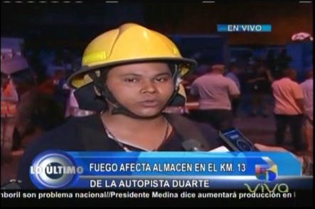 Bombero Cuenta Lo Que Pasó Durante Incendio En Plaza Lama