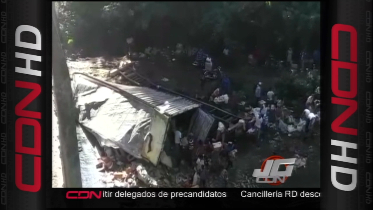 Bonao Aparatoso Accidente Donde Solo Una Persona Resultó Herida