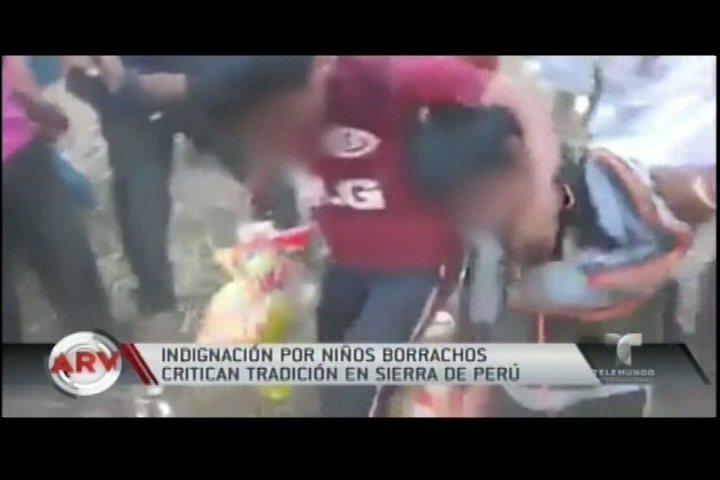 Indignación En Perú Tras Divulgación De Un Video Donde Dos Niños Menores De 8 Años Aparecen Embriagados