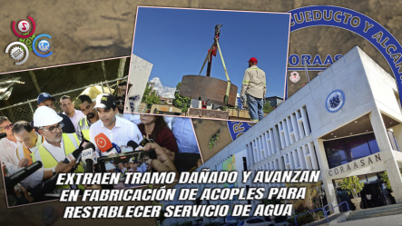 Brigadas De CORAASAN Trabajan En Horario Extendido Para Corregir Avería En Línea De Sabana Iglesia