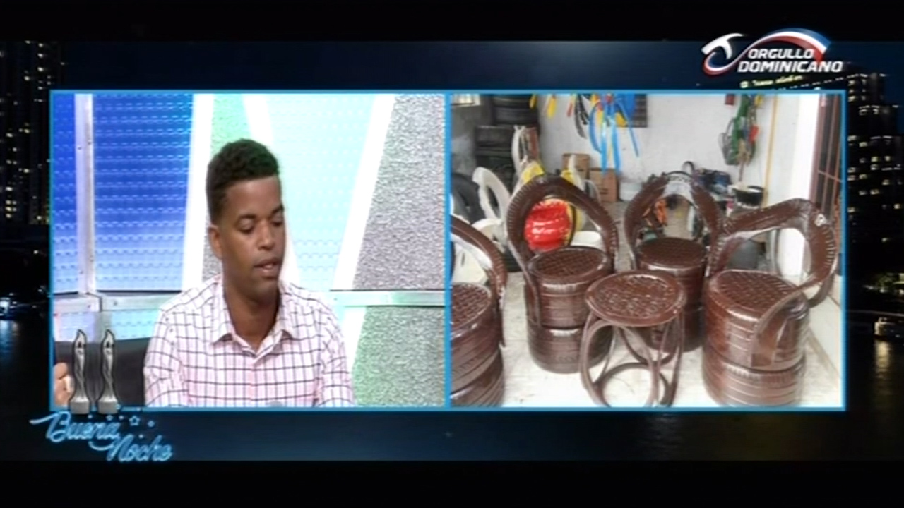 Gente Emprendedora: Alexander Ramirez Joven Que Realiza Arte Con Neumáticos