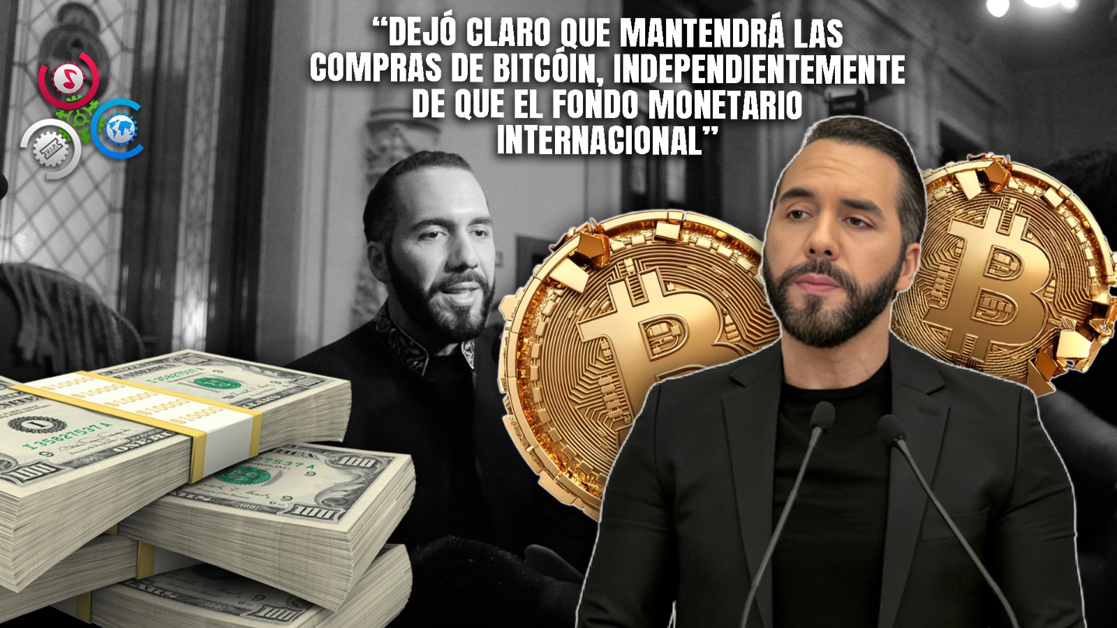 Bukele Planta Cara Al FMI Y Mantiene Su Estrategia Con El Bitcóin