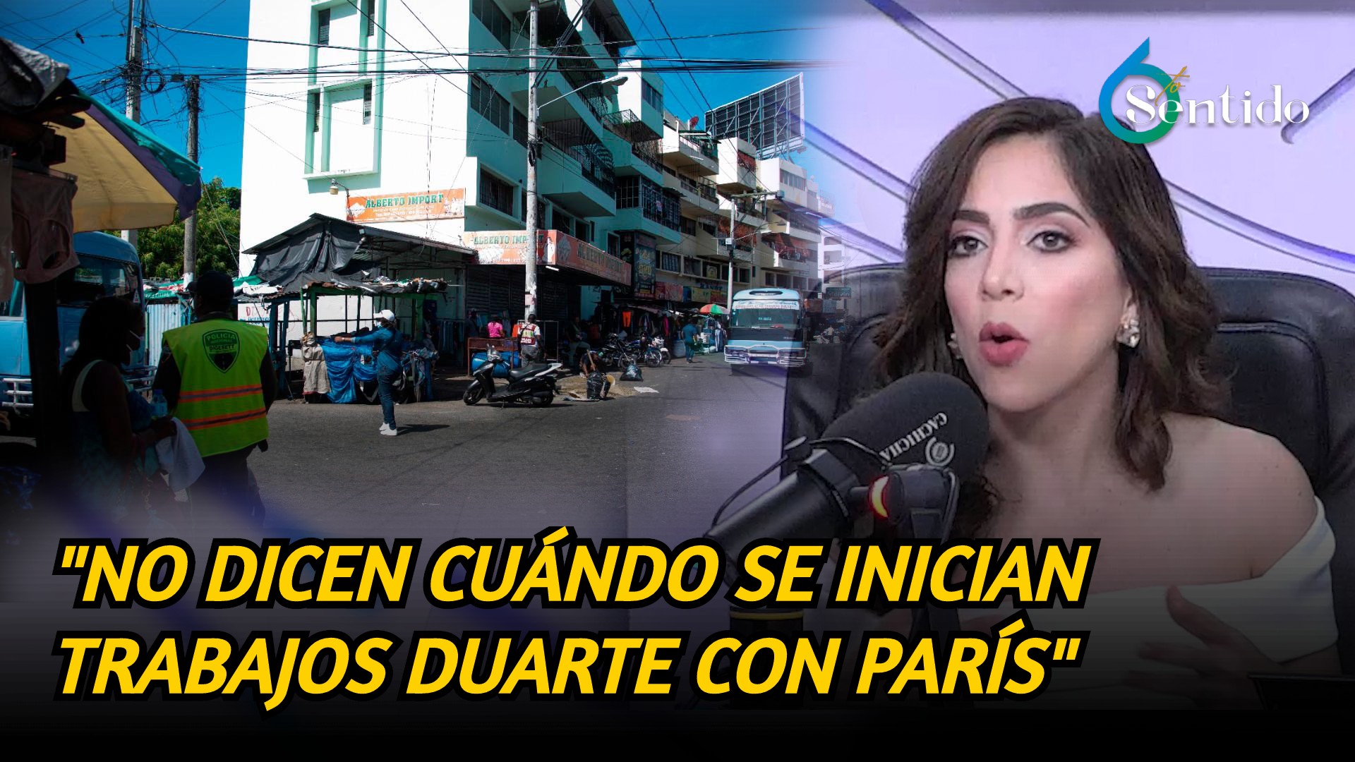 Pese A Cierre De Vías, No Dicen Cuándo Se Inician Trabajos Duarte Con París | 6to Sentido