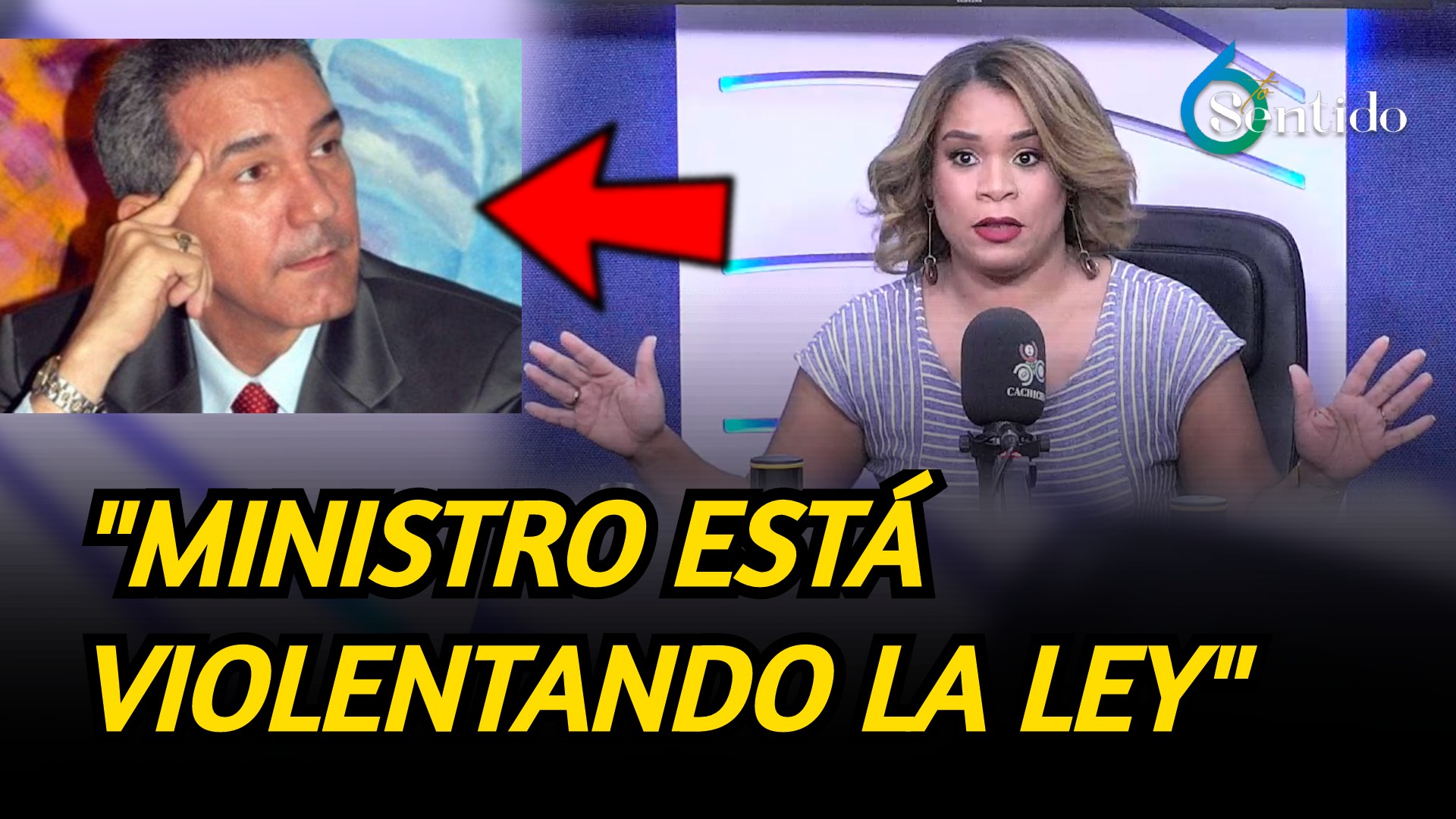 Ministro Franklin García Fermín Está Violentando La Ley Según Abril Peña | 6to Sentido