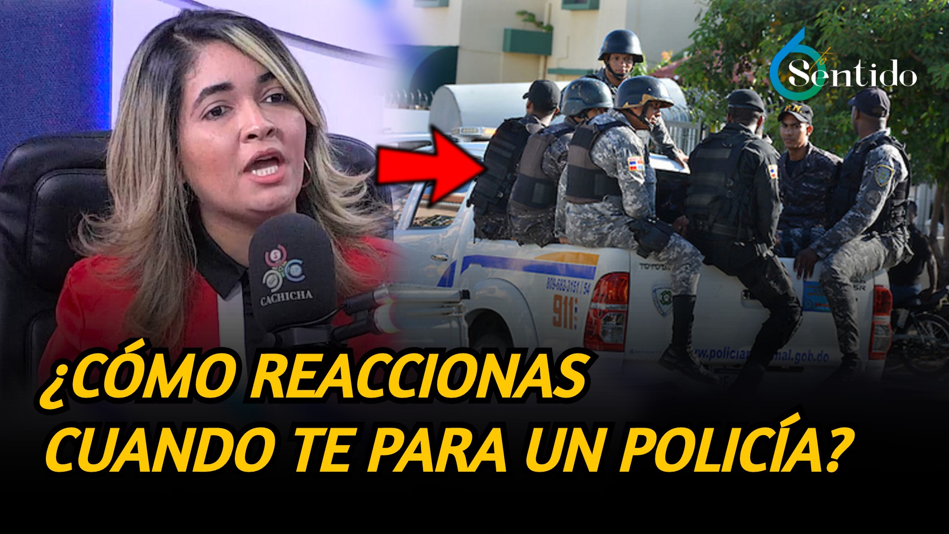 Como Reaccionan Las Personas Cuando Se Les Acerca Un Policía | 6to Sentido