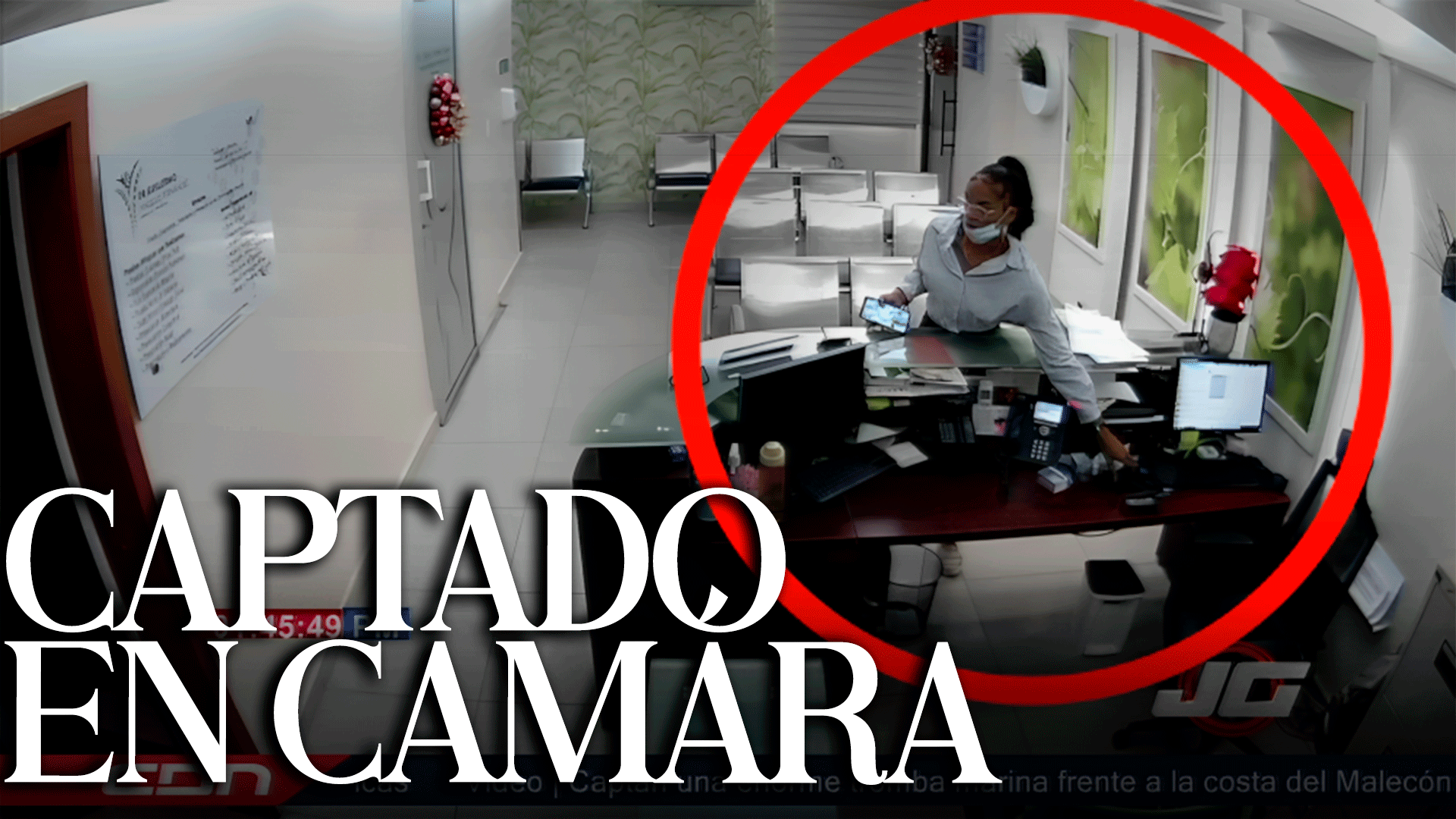 “Los Ladrones No Perdonan”: Robo En Clínica COROMINAS Captado En Cámara