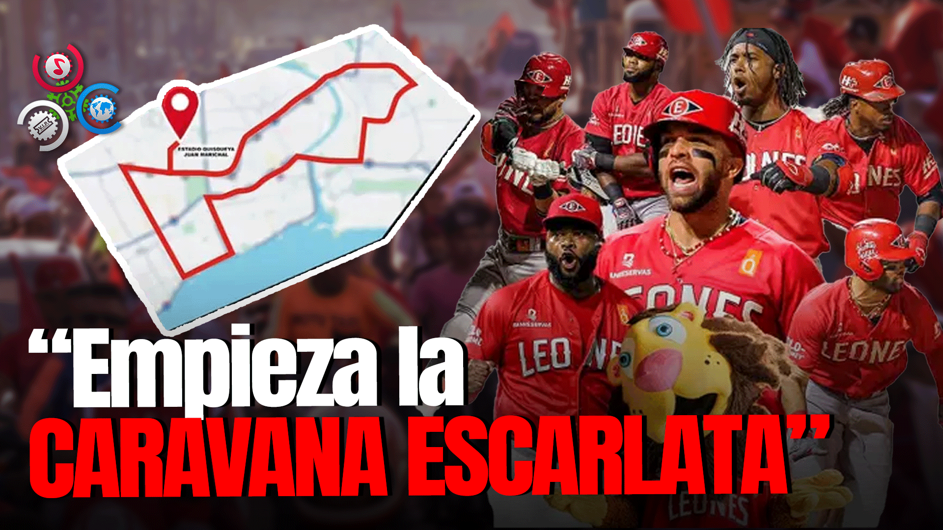 Miles De Fanáticos Asisten A La Caravana Para Celebrar Victoria De Leones Del Escogido