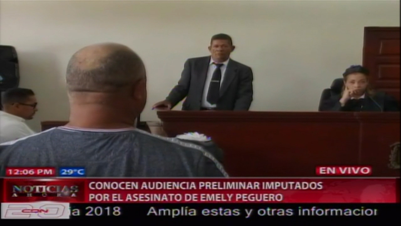 El Padre De Emely Peguero Quería Que Aplazaran La Audiencia Pero La Jueza Le Dijo Que No