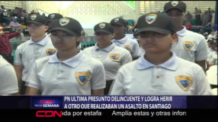 En Santiago Más De 400 Niños Y Jóvenes Pasan A Ser Miembros De La Policía Juvenil Comunitaria
