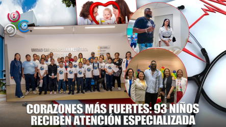 CEDIMAT Y Fundación David Ortiz Desarrollan Jornada De Cardiología Pediátrica En Beneficio De 93 Niños