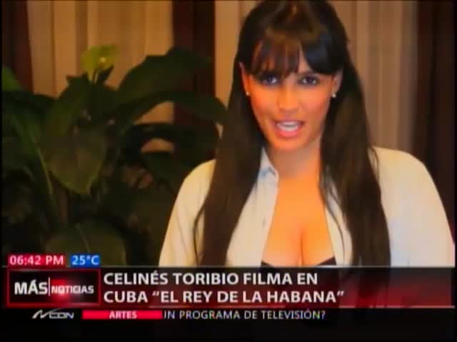 Celinés Toribio Filma En Cuba “El Rey De La Habana”
